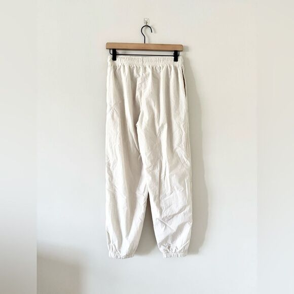 Nike Nylon Jogger Pant in Beige with White Logo- Size S - Picture 5 of 8